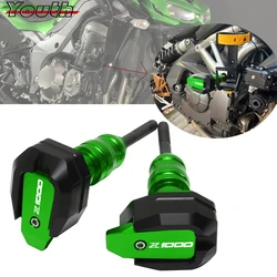 For Z1000 Z 1000 2010-2022 2017 2016 Motorcycle CNC Falling Protection Frame Slider Fairing Guard Crash Pad Protector