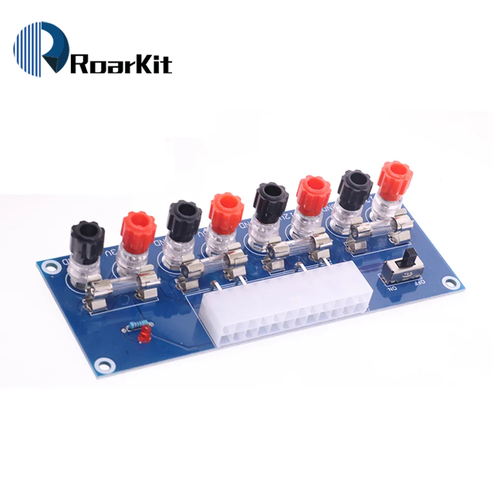 XH-M229 Obudowa komputera stacjonarnego Zasilanie ATX Transfer zu Adapter Board Versorgung Sch (21) Outlet Modul 24-pinowy Terminal Ausgang 24-pinowy — zdjęcie 5