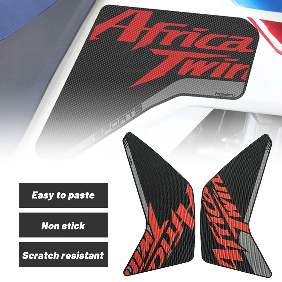 

Fit for Honda 2016 - 2020 Africa Twin CRF1000L Motorcycle Tank Traction Side Pad Gas Fuel Knee Grip Decal CRF 1000L 2017 2018 19