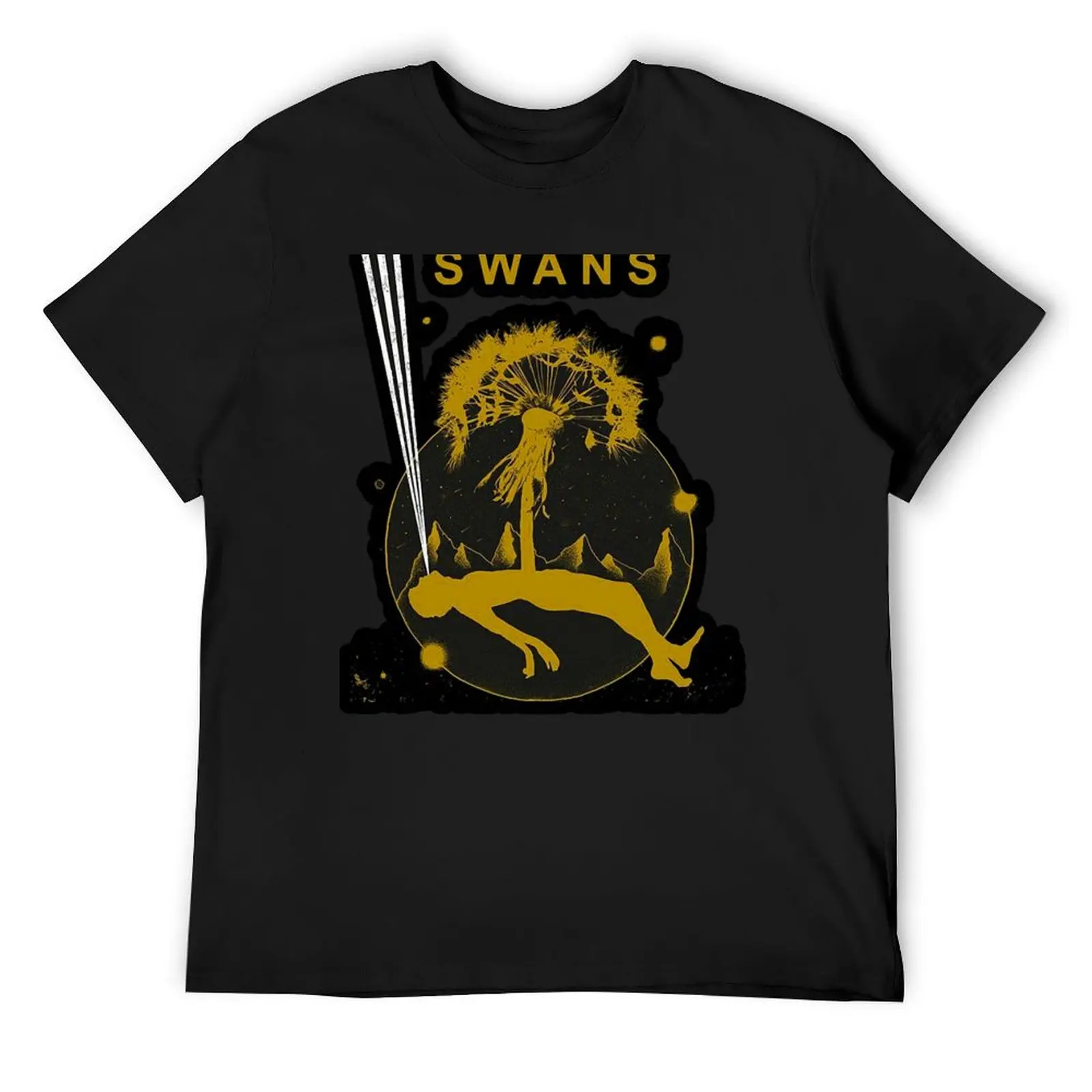 

SWANS MUSIC ARTWORK T-Shirt Louboutins cotton man t-shirts oversizeds valentines boutique clothes heavyweight t shirts for men
