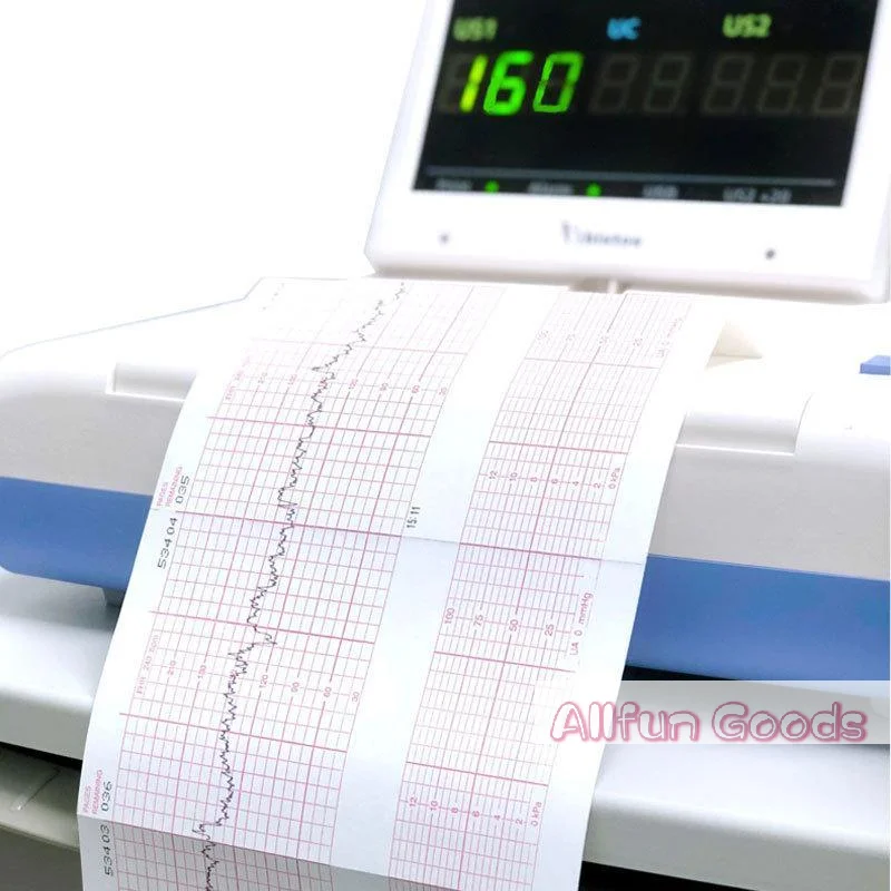 [TG835]Electrocardiograph Printer Paper Thermal ECG Paper Clear Accurate Grid High Sensitivity For Hospital  Use 50/63/80/110mm