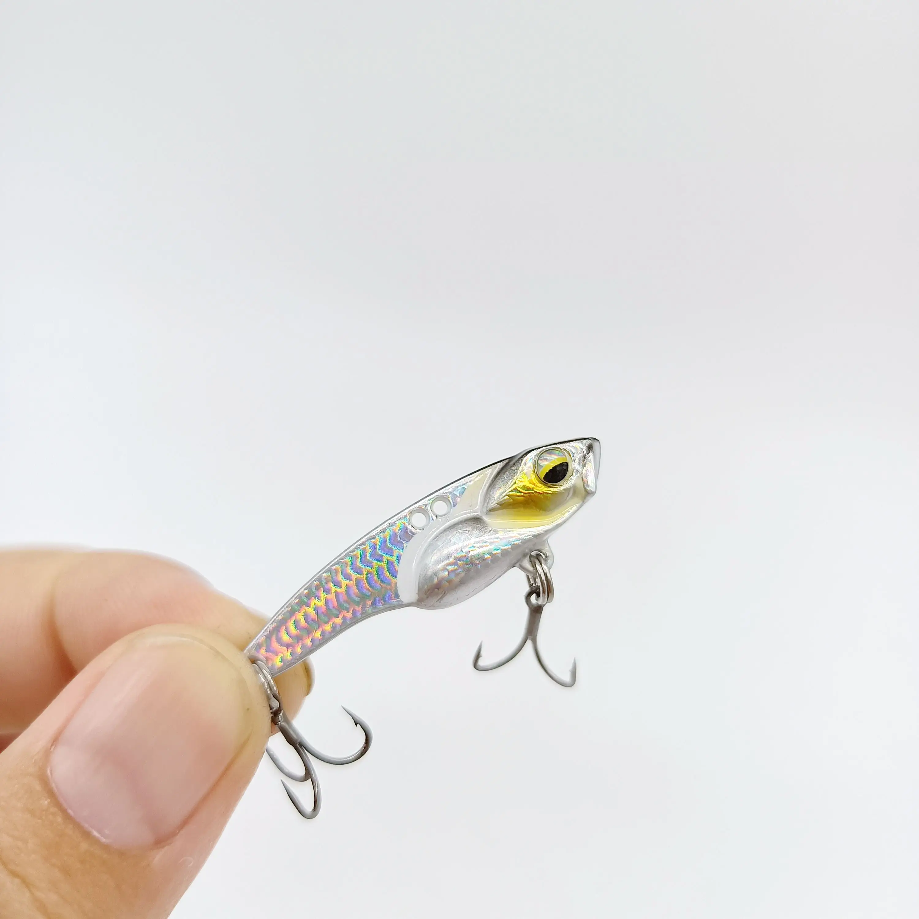 DUODUOYU Señuelo Metal VIB Jig 3,5-8g – Cucharilla con Anzuelos - imagen 5