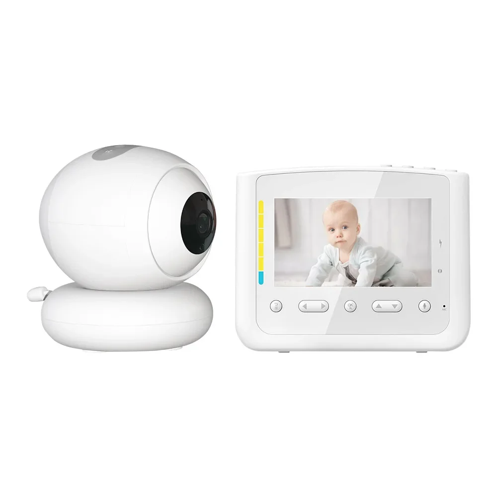 

Baby Monitor High Resolution 4.3 Inch Wireless Video Color 715R Baby Nanny Security Camera Night Vision Temperature Monitoring
