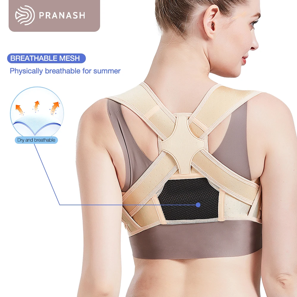 Adjustable Back Support Belt for Adult, Posture Corrector, Spine, Shoulder Brace, Invisible Brace, New, Hot