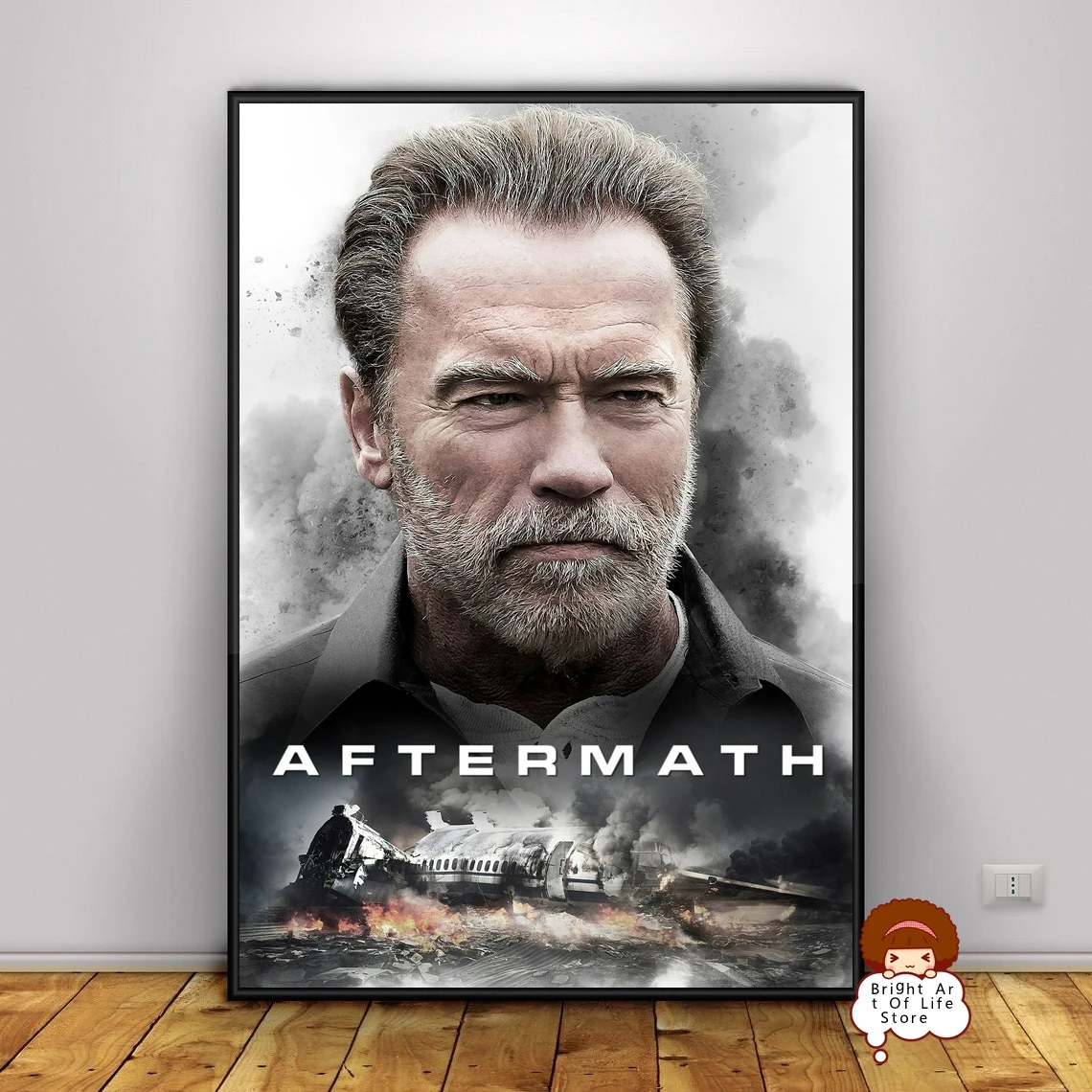 

Aftermath (2017) Movie Poster Cover Photo Canvas Print Wall Art Home Decor (Unframed)