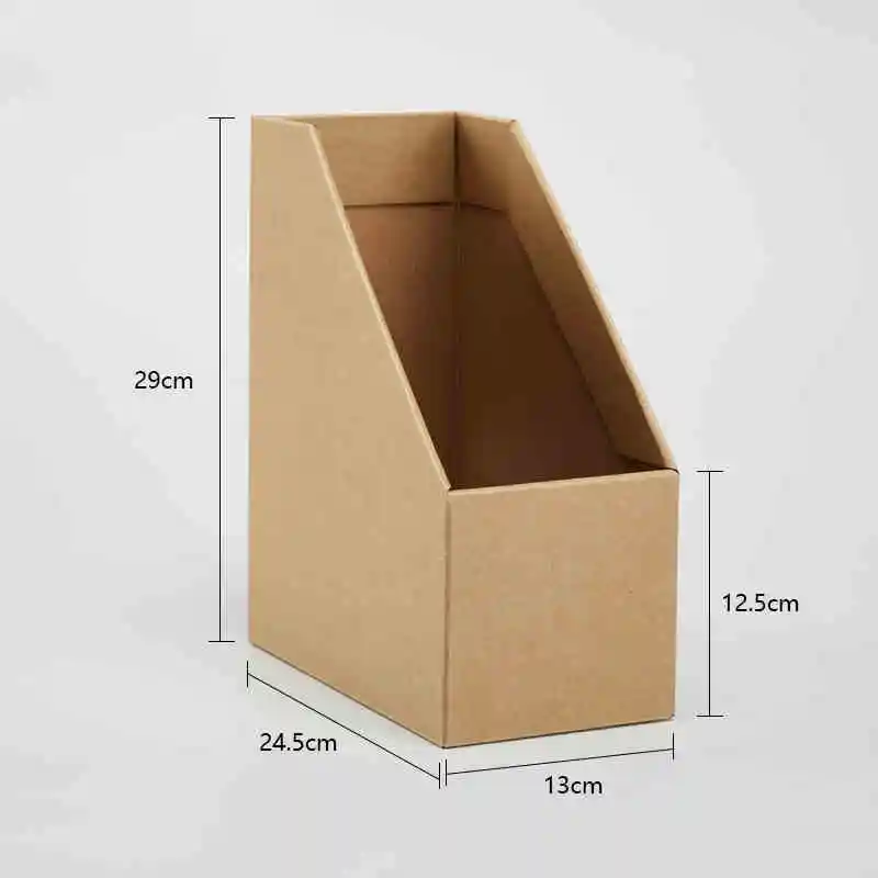 Office Paper File Box, Desktop Storage Rack, Vertical Paper Box, Book Box, Book Storage, Archive And Data Bookshelf