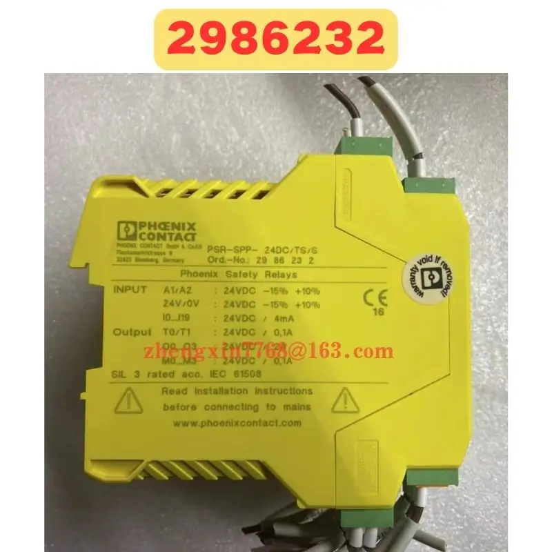 Used Safety Module 2986232 PSR-SPP-24DC/TS/S Normal Function Tested OK