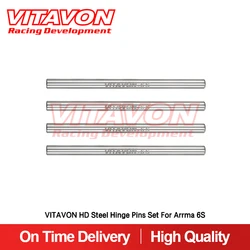 VITAVON HD steel Hinge Pins Set For Arrma 6S