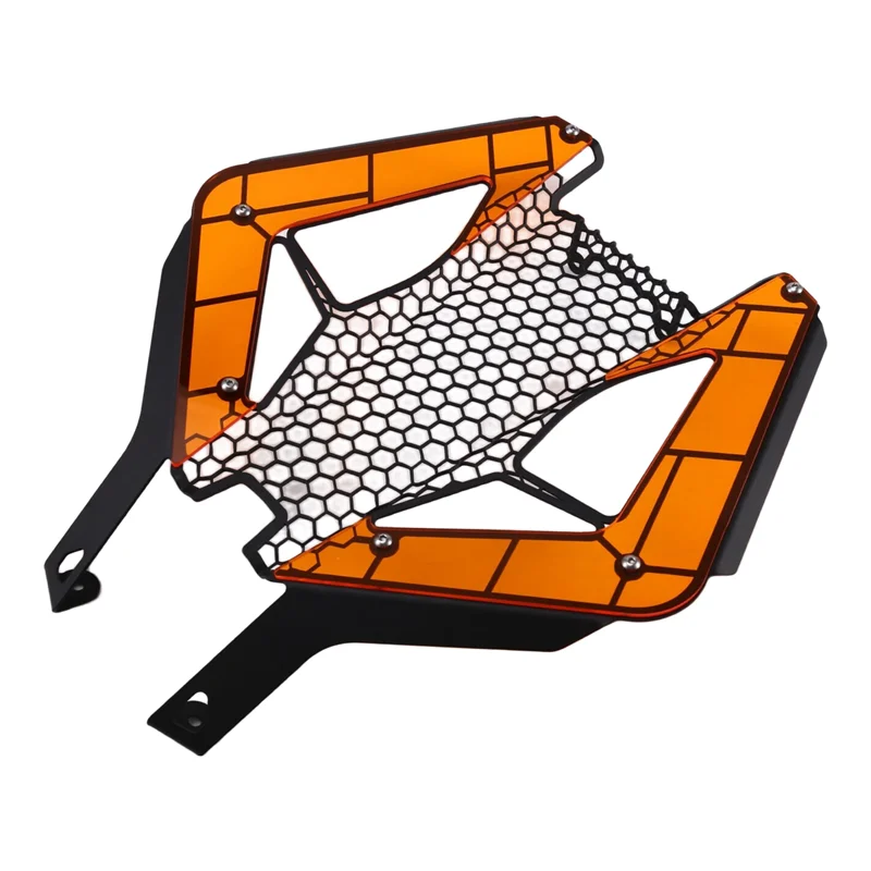 

A58X-Motorcycle Headlight Guard Headlight Guard For 1390 Super Duke Headlight Protector Grille Motorcycle Accessories Orange