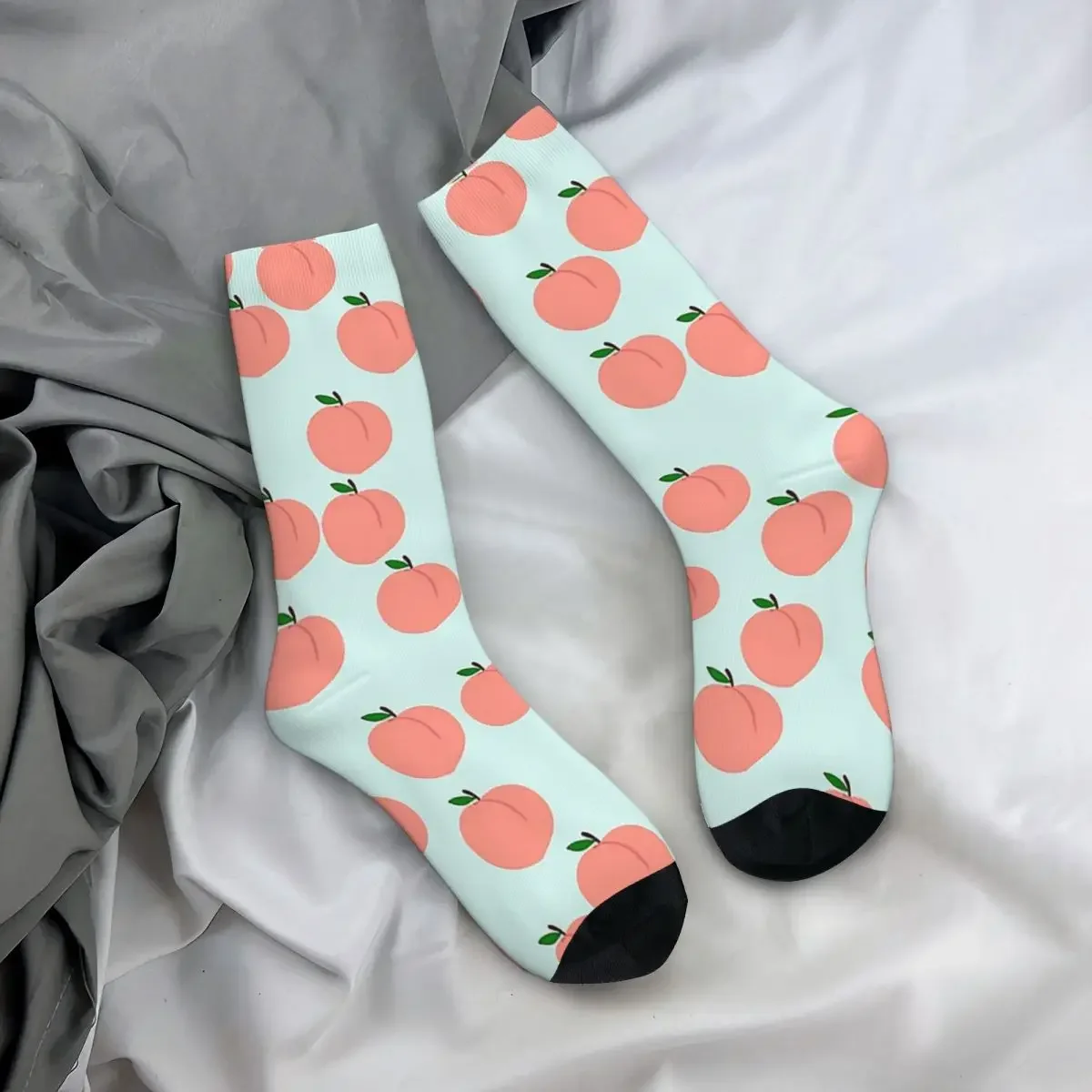 Chaussettes pêche drôles pour hommes et femmes, bas absorbant la sueur Harajuku, chaussettes longues toutes saisons, accessoires pour cadeaux