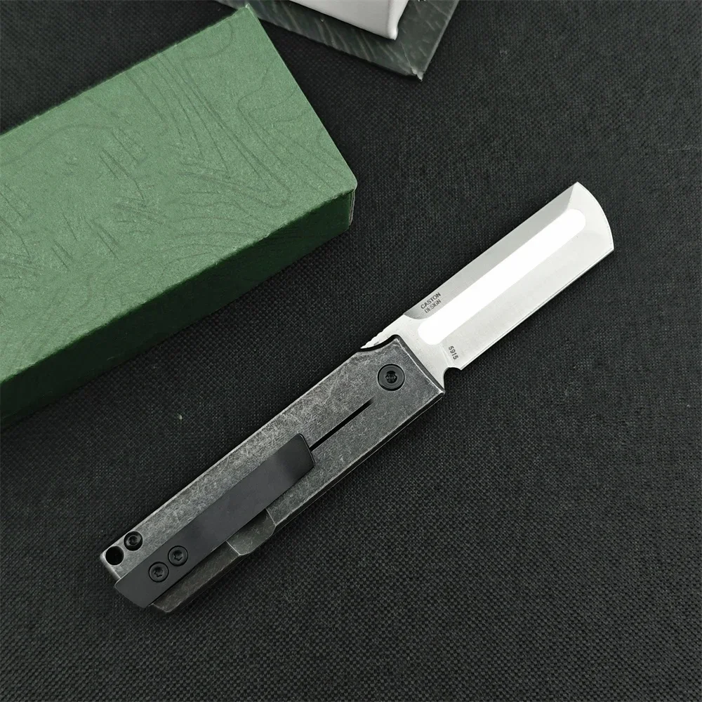 CR 5915 Flipper Folding Pocket Knife Tanto Blade 420 Steel Handles Survival Outdoor Hunting Self-defense Camping Tools