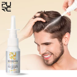 PURC-productos para el crecimiento del cabello para hombres y mujeres, aceite de rebrote rápido de colágeno, tratamiento del cuero cabelludo, anticaída