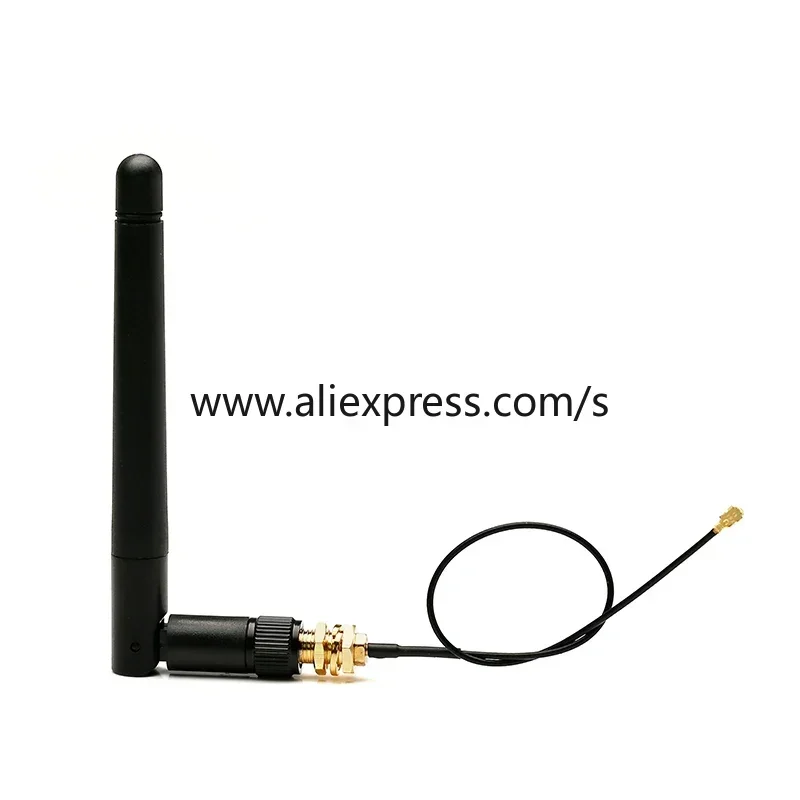 1Pcs 2.4G 5G 5.8G 3DBI Dual Frequency Stick Wifi Bluetooth Zigbee External Chili Pepper SMA Foldable Antenna