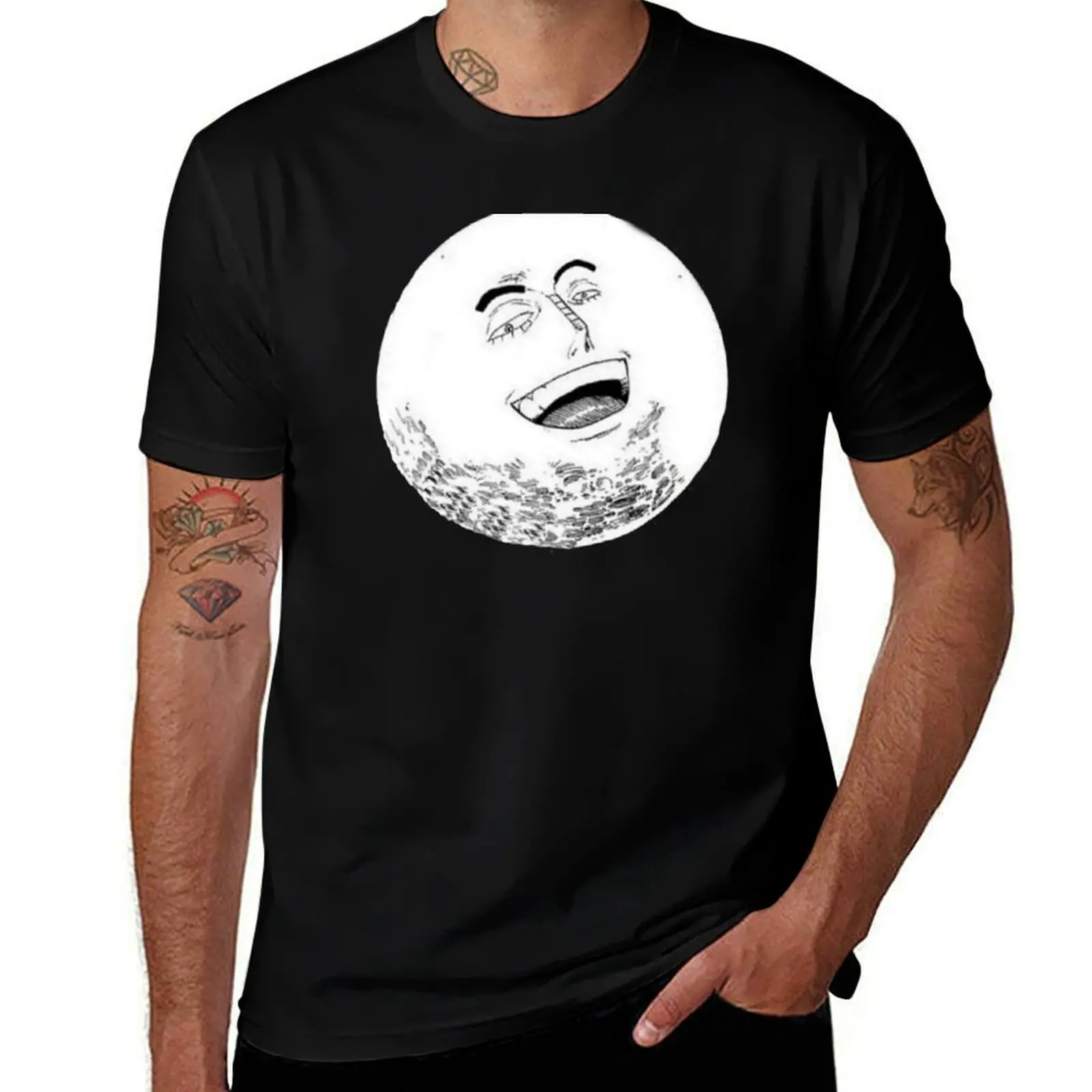 Moon Enel God T-Shirt Soft Stretch Short Sleeve Top