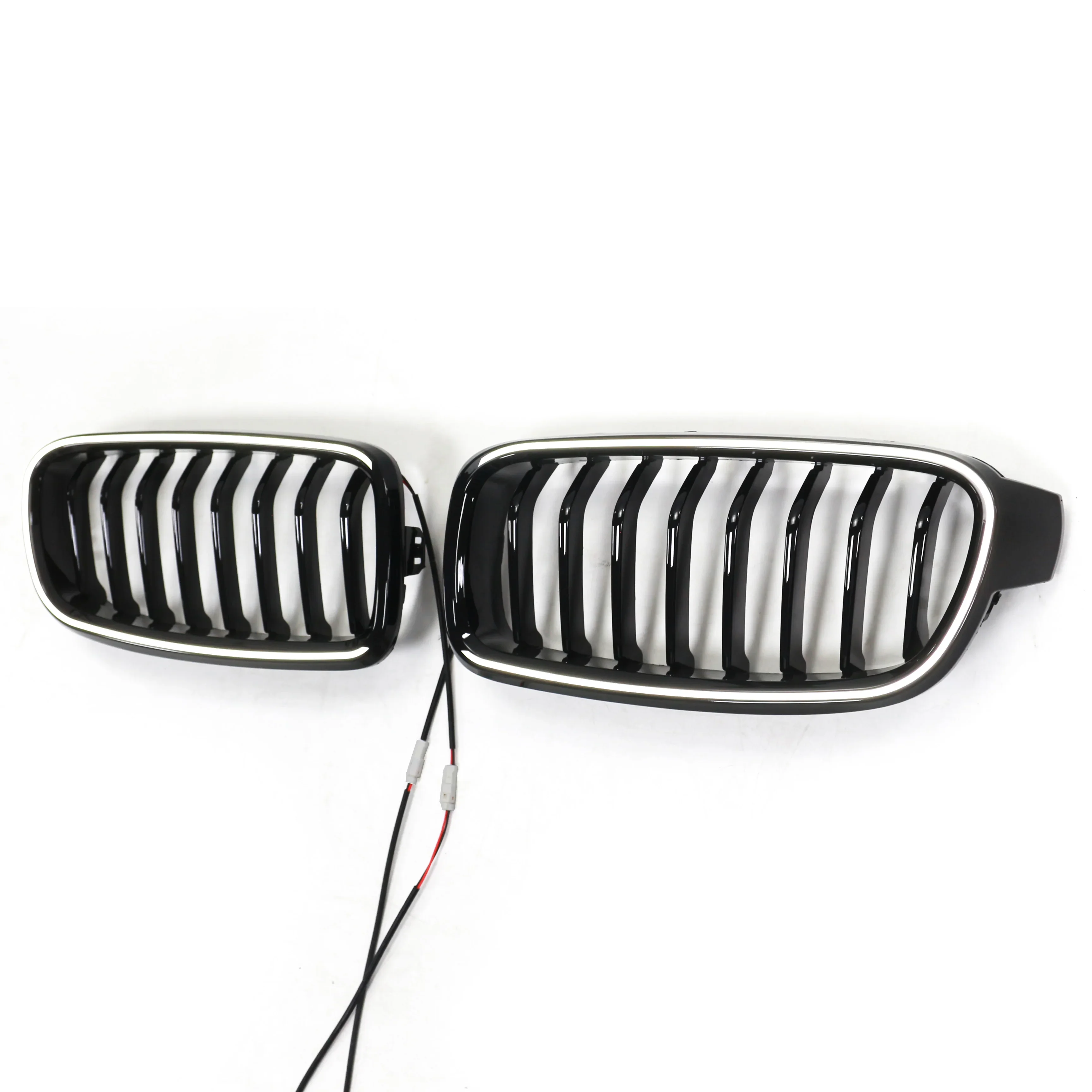 

Popular Hot sell Single Line Front Grilles Auto Part Led Car Front Grilles Auto Front Bumper Racing Grille for Bmw 3 Series F30