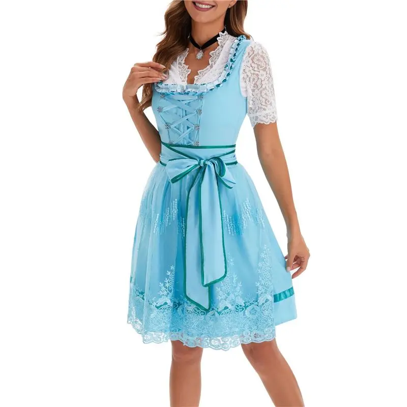 

ABRT-Oktoberfest Outfits For Women Dirndl Dress For German Traditional Bavarian Costume