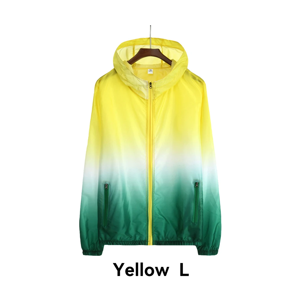 Woman Man Outdoor Clothes Hoodie Wind Skin Coat Sports Sun-Proof Sunblock Skinsuit UV Protection Windproof Jacket