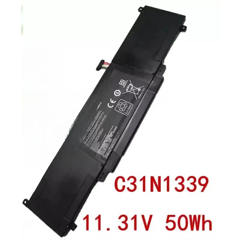 Powercell  For ASUS ZenBook UX303L UX303LN TP300L TP300LA TP300LJ Q302L Q302LA Q302LG Laptop Battery C31N1339 50Wh