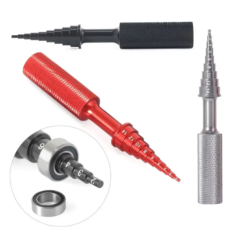 

RC Model Ball Bearing Driver Install Remove Tool Removal Puller OD 2 3 4 5 6 8 10 12 14 mm for RC Cars Helicopter Accessories