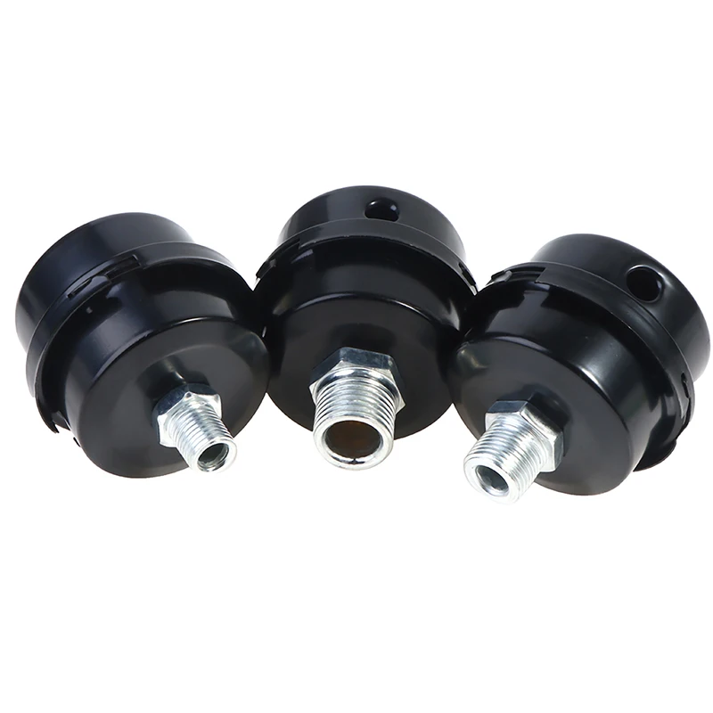 (HMA56)12/16/20mm Air Compressor Parts Metal Air Compressor Intake Filter Noise Muffler