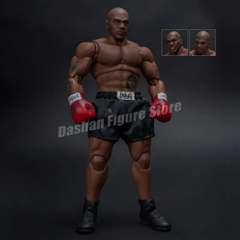 Storm The Final Round Mike Tyson Action Figure PVC Movable Ornaments Collection Doll 18cm Boxer Champion Figurine Model Toys