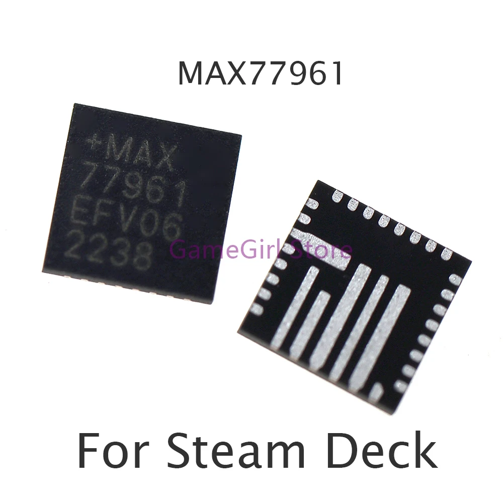 

6pcs Original New MAX77961 EFV06+ MAX77961E FC2QFN-30 Power Management Chip IC For Steam Deck