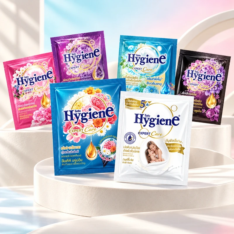 5pcs 20ml Concentrated Fabric Softener Long Lasting Fragrance Laundry Softener for Clothes Cotton Linen Fabrics