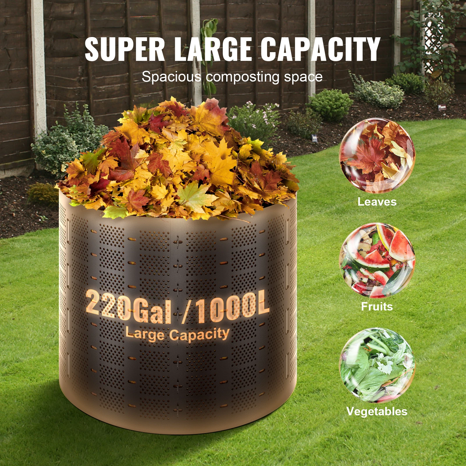 SucceBuy 퇴비통 80/220갤런, 실외용, 확장 - Compost Bin 리뷰 및 가격
