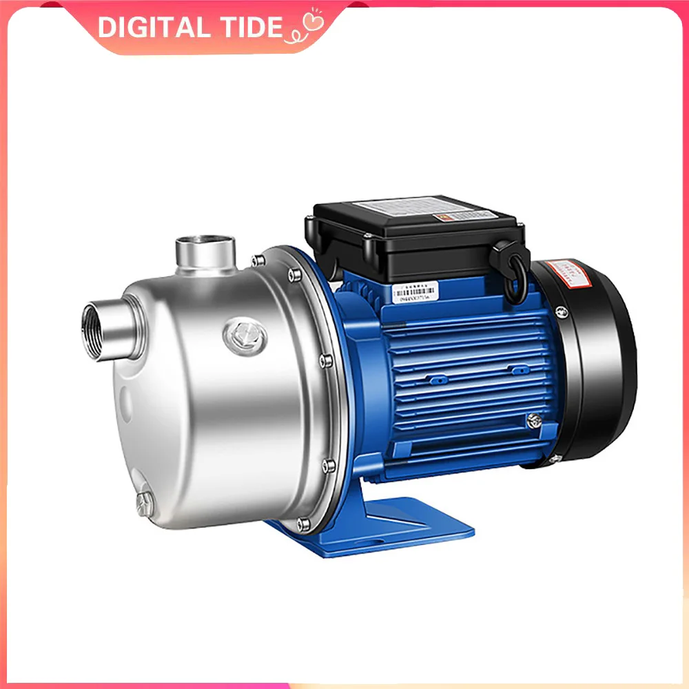 Druckerhöhungspumpe, Jetpumpe 220/380V Wasserpumpe Edelstahl-Kreiselpumpe Selbstansaugende Pumpe Säure- und Alkalibeständige Abwasserpumpe