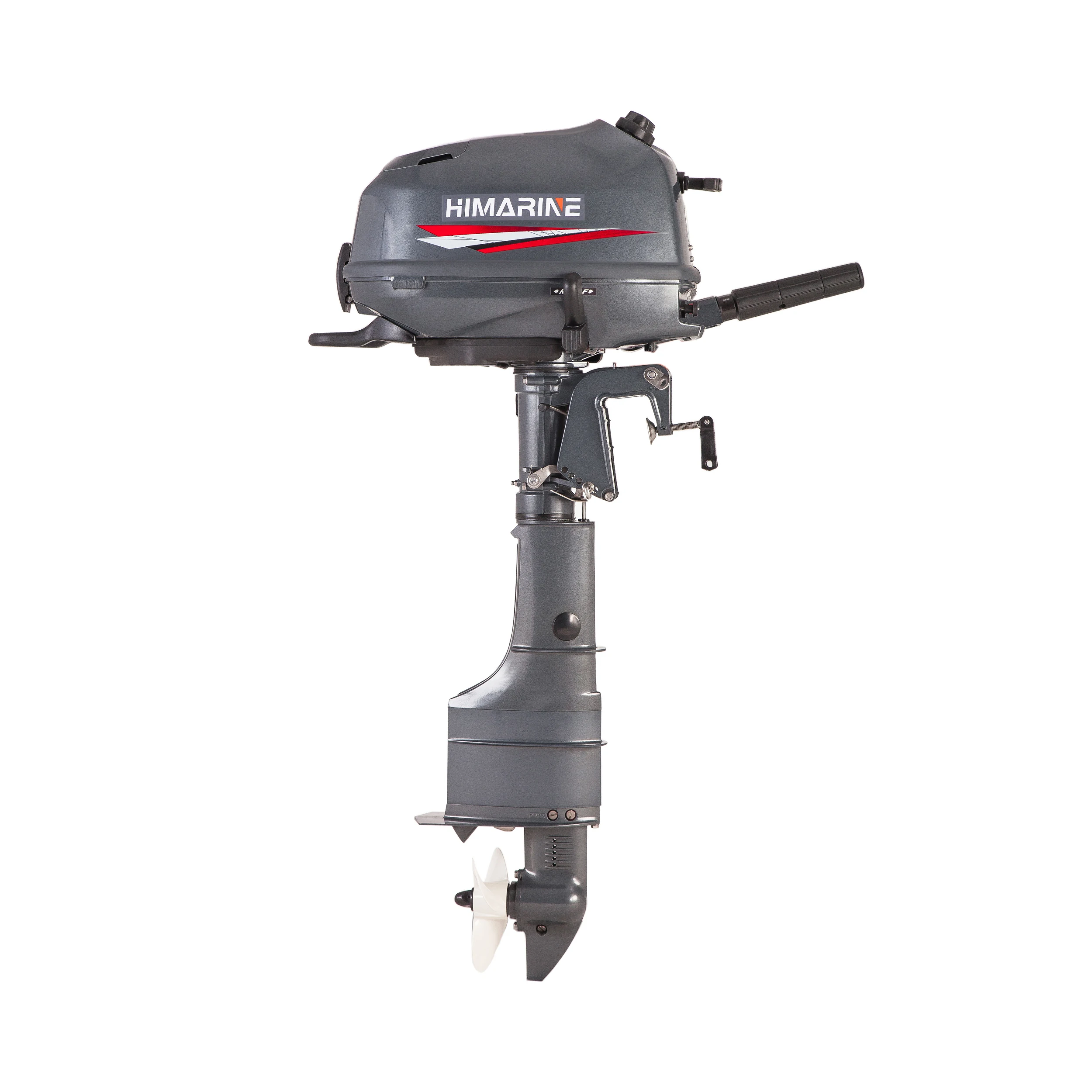 6HP Outboard Motor for Sale Outboard Engine 4 Stroke Engine&fuel Tank and Accessories Manual Tiller Handle &rear Control 28.8 KG