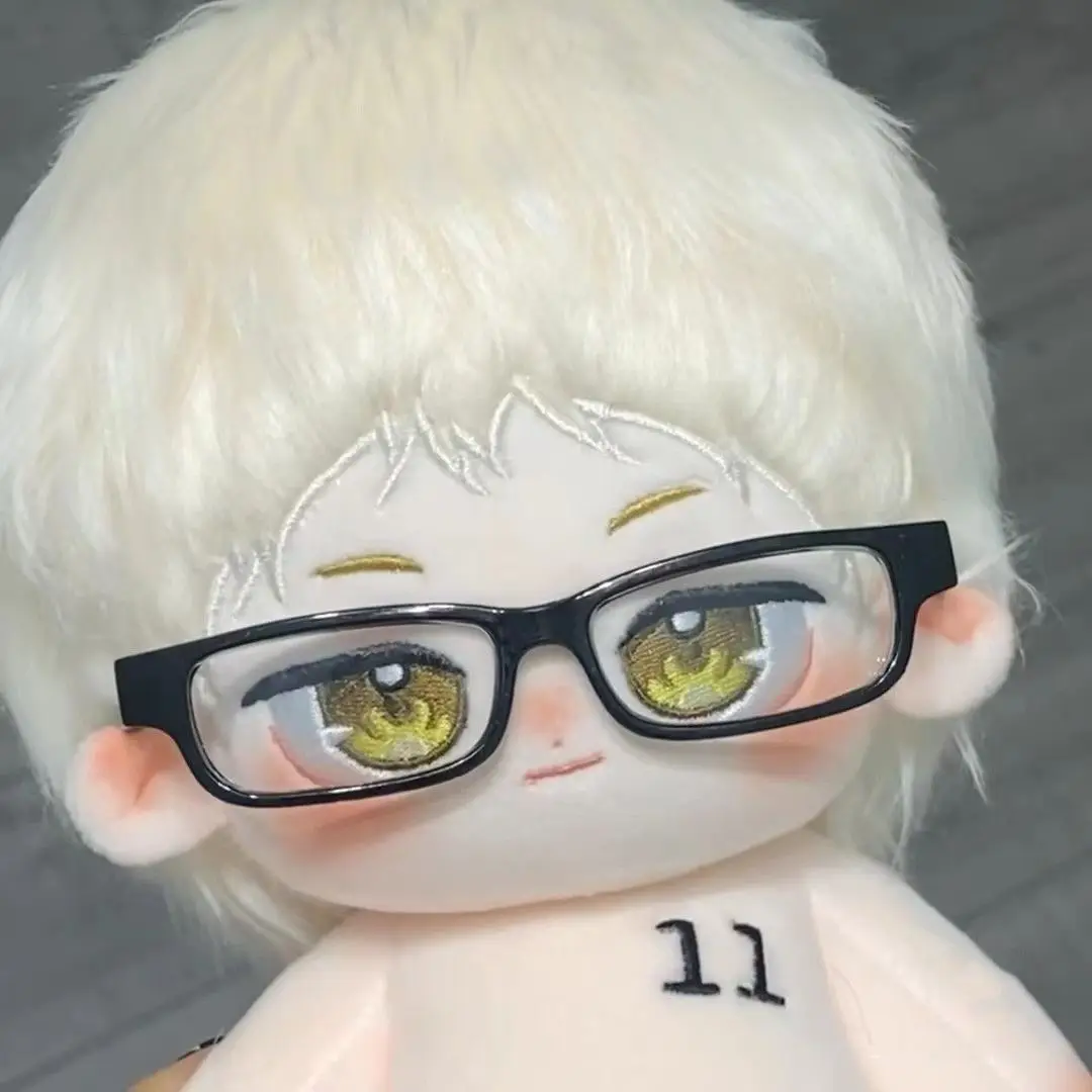 ตุ๊กตาอนิเมชั่น Tsukishima Kei 20cm, ตุ๊กตาอนิเมชั่นสำหรับเด็กและผู้ใหญ่ตุ๊กตาสะสมแต่งตัวของขวัญ boneka Orang-orangan