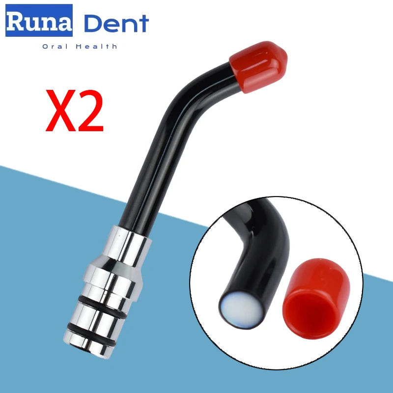 

2pcs 15mm*12mm Dental LED Curing Light Tips, Universal Optical Fiber Rod Teeth Whitening Guide for Dental Cure Lamp Spare Parts