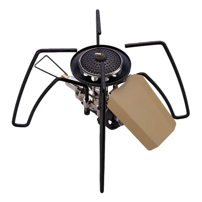 Foldable Camping Stove Outdoor Camping Foldable Cassette Furnace Cooking Stove Powerful Weatherproof Barbecue Stove For Camping