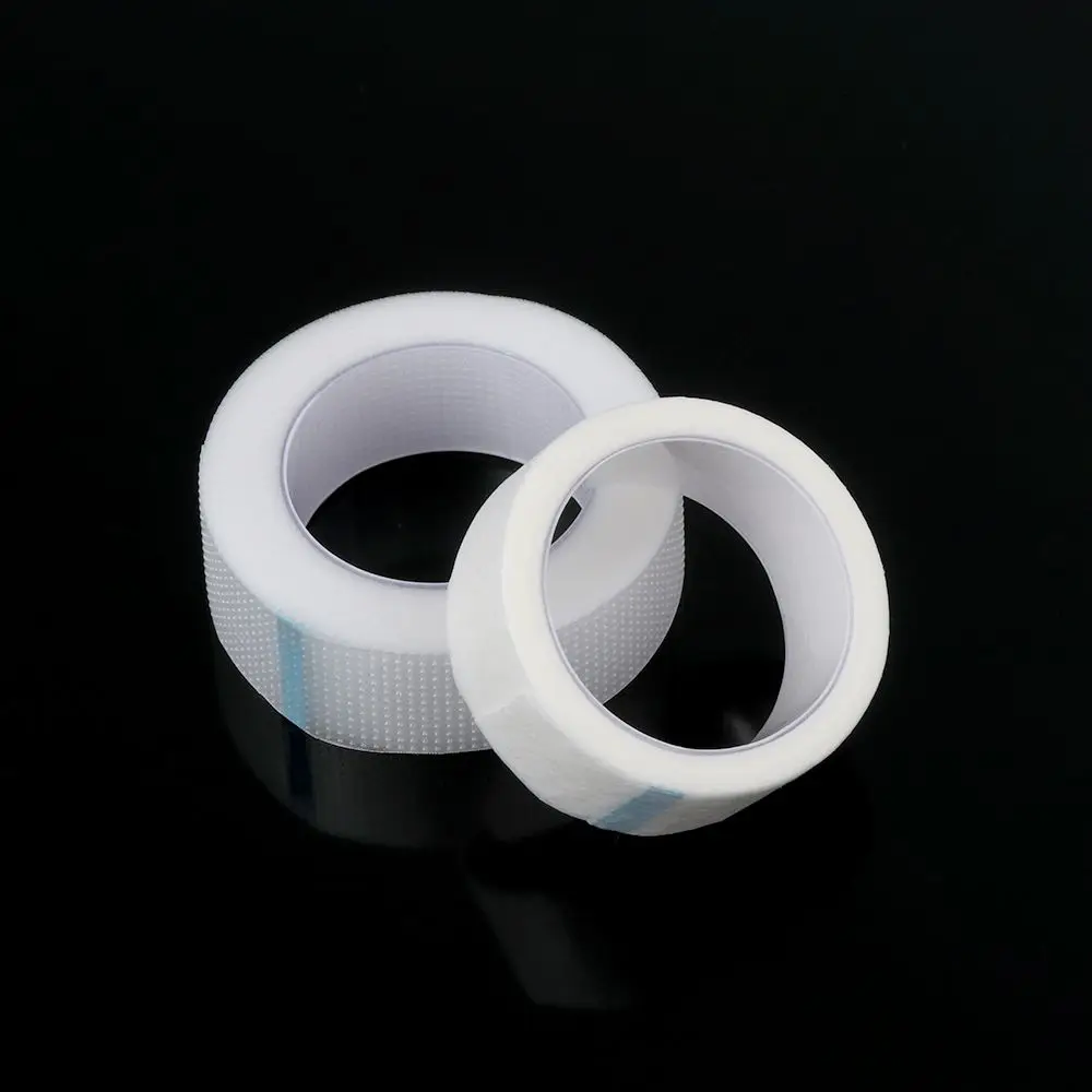 3PCS Hot Sale Easy to tear Micropore Medical Tape Under Eye Pad PE Material Eyelashes Extension Tape Individual Eye Lashes