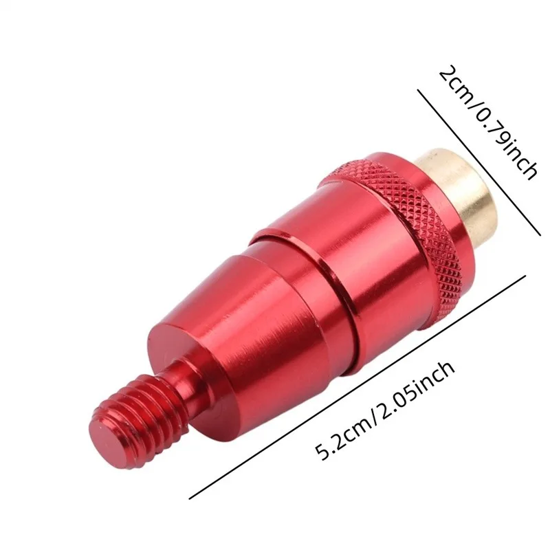 1/3/5pcs Fish Landing Net Dip Net Connector Quick Release Adapter To Prevent Fish Running anti-rotation Connector