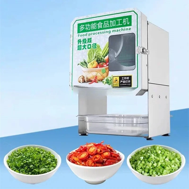 Multifunctional Green Onion Vegetable Chopper/ Vegetable Cutting Machine /Fruit Cutter 5