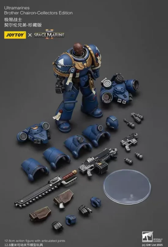 

【SF】JOYTOY Warhammer 40K 1/18 Action Figure Ultramarines Brother Chairon-Collectors Edition Edition Model Toy Gift Collection