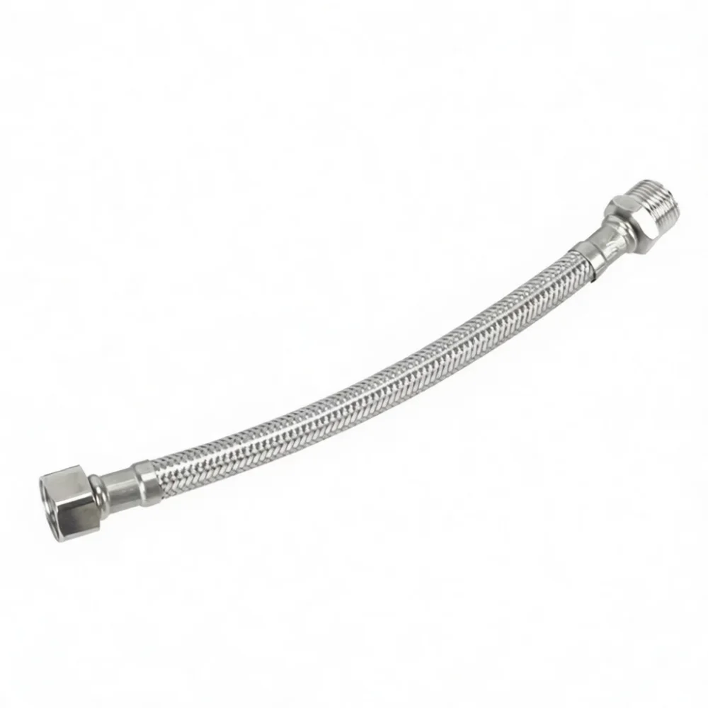 Flexible Stainless Steel Braided Hose Faucet Water Connector Plumbing Repair Part For Kitchen Sink Bathroom Basin Faucet