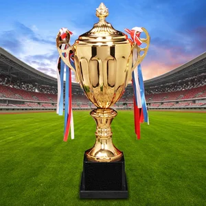 Pokalsieger Trophäe für Kinder und Erwachsene, Trophäen, Goldmetall, Pokalprops -Trophäe, Belohnungswettbewerb, Partybevorzugungen 8 Hauptverkäufe Trofeu Fußballmeisterschaft - №8