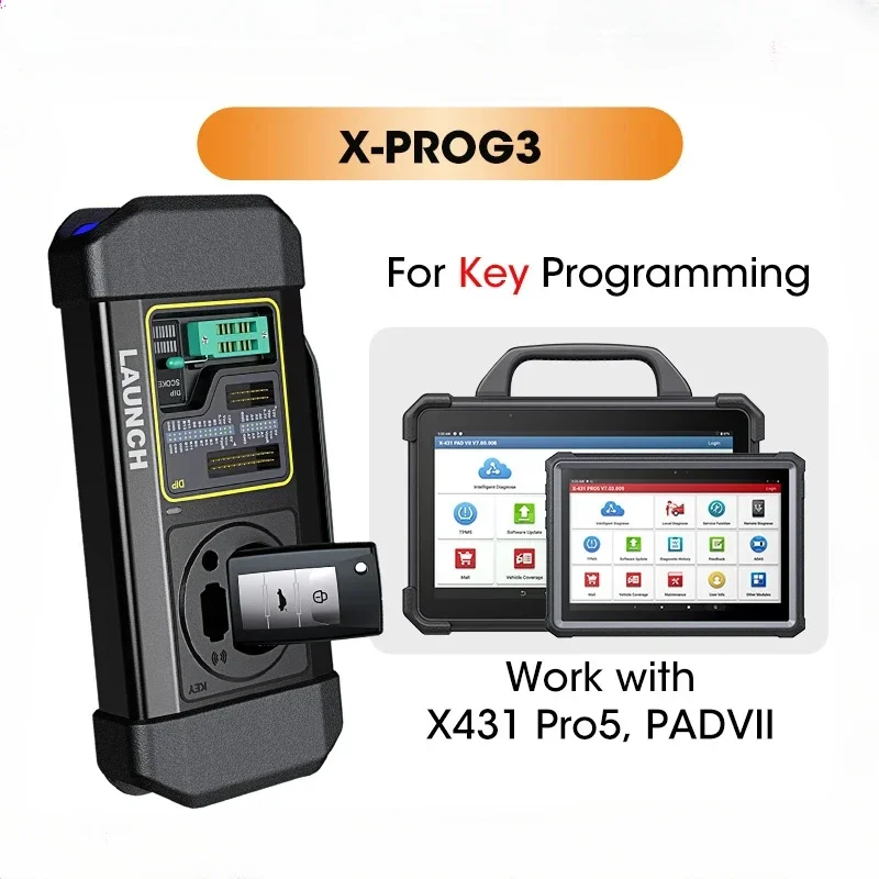 

GL LAUNCH X431 X-PROG 3 Car Key Programmer Obd2 Scanner XPROG3 Immobilizer Smart Keys Remote X Prog3 For Launch Pro X431 V PLUS