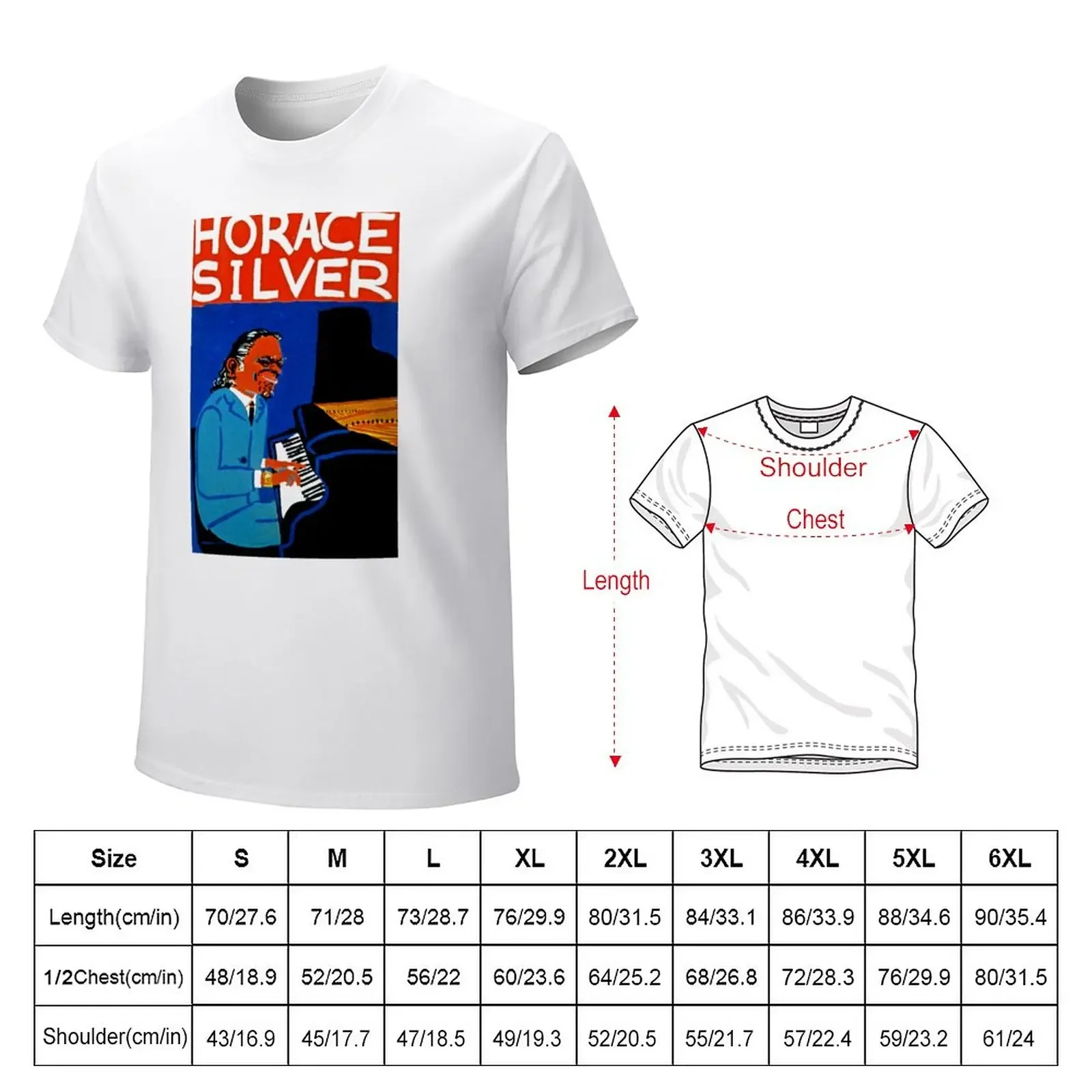 Horace Silver T-Shirt plus size tops funnys quick-drying T-shirts for men cotton