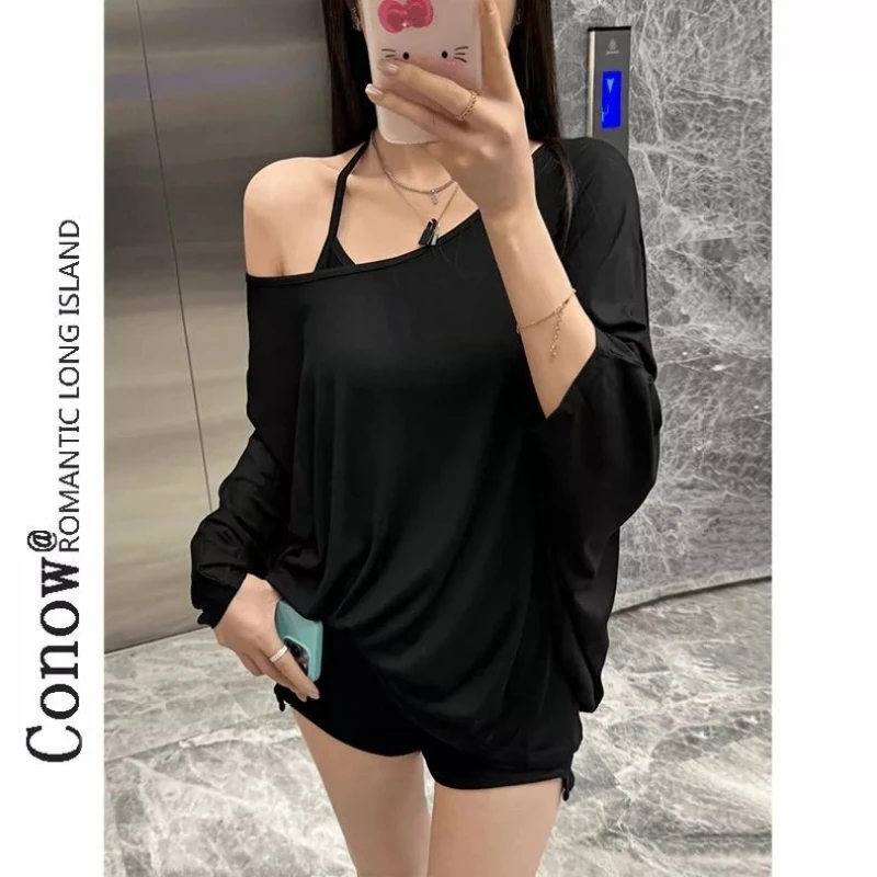 

Summer Short Sleeve Lazy Style Loose Pullovers Top Simplicity Youth All-match High Street T Shirts Fashion Casual Women Clothing