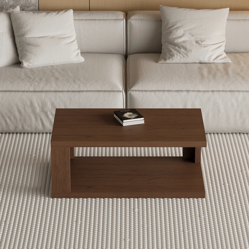 

Unique Rectangular Coffee Table Luxury Modern Retro Minimalist Side Table Living Room Mesas De Centro Pra Sala Furniture Home