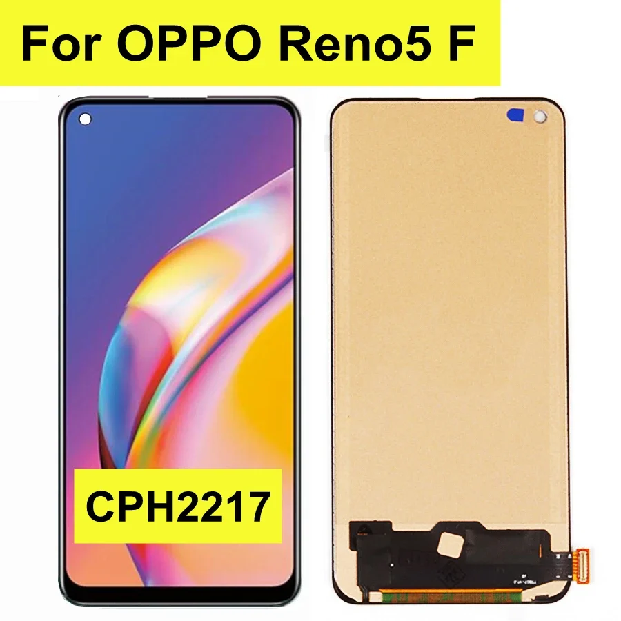 

6.43" TFT For Oppo Reno5 F LCD Display Touch Panel Screen Digitizer Assembly for OPPO Reno 5 F 5F LCD Replacement