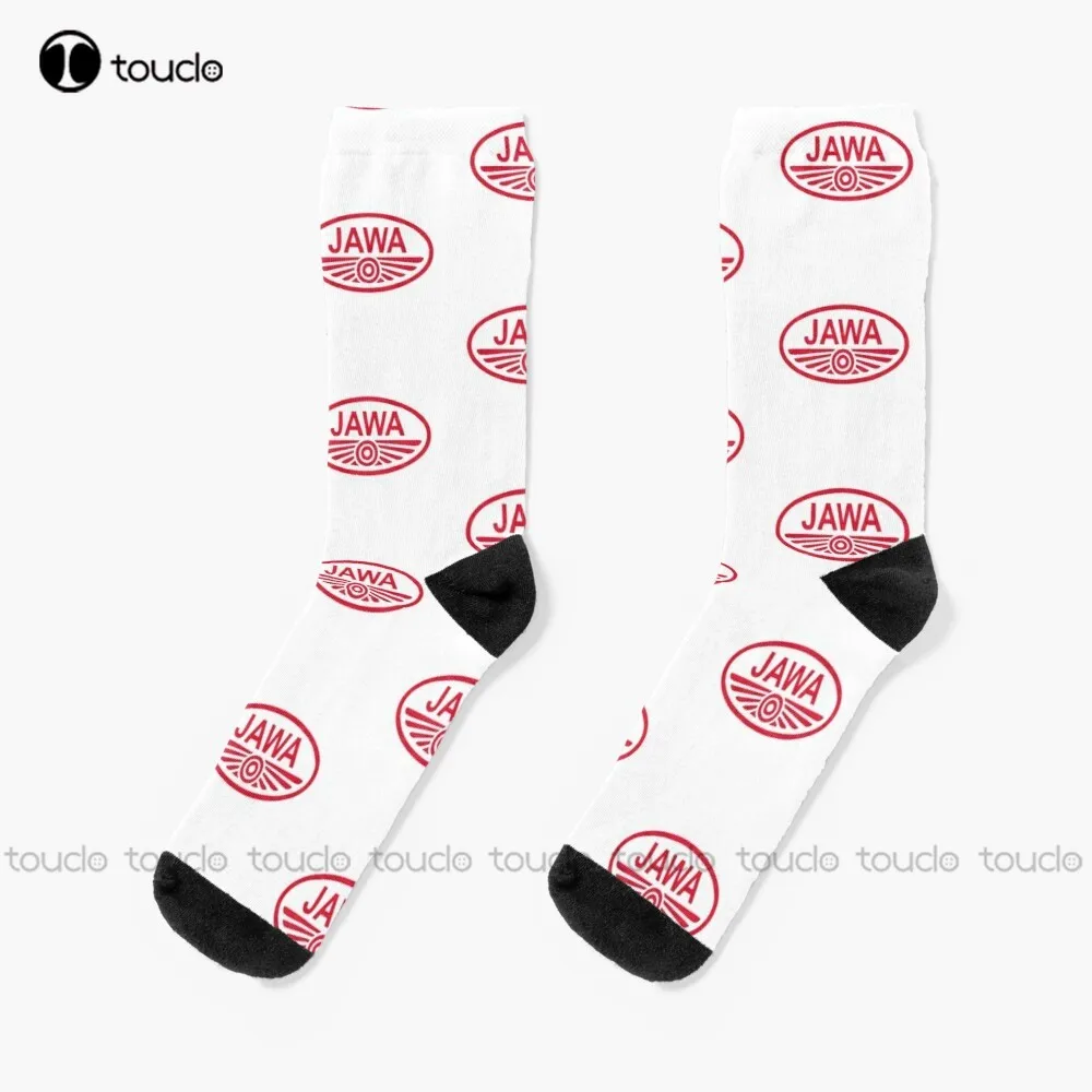 Best Seller - Jawa Motorcycles Merchandise Socks Men'S Socks 360° Digital Print Design Cute Socks  Creative Funny Socks