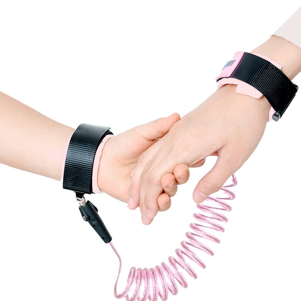 1Pcs Anti Lost Wristband Baby Safety Lock Wrist Link for Toddlers Kids Elastic Traction Rope Cotton Anti Lost Wrist Link