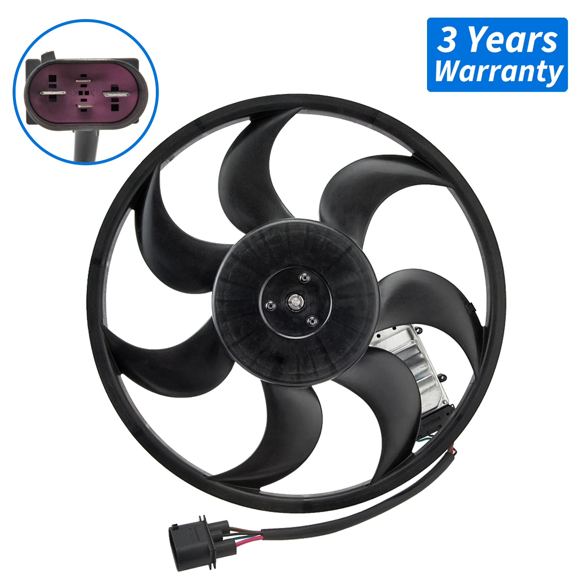 

Right Main Engine Cooling Fan Motor 7L0959455G 7L0 959 455 G For Volkswagen Touareg 2004-2010 Porsche Cayenne 2005-2010