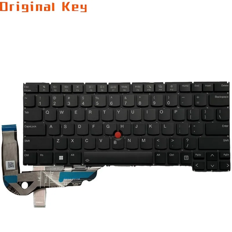 

Черная клавиатура с подсветкой для Lenovo Thinkpad T14s P14s Gen 5 6 P1 Gen 7 SN21M37956 SN21M38029 SN21M38035