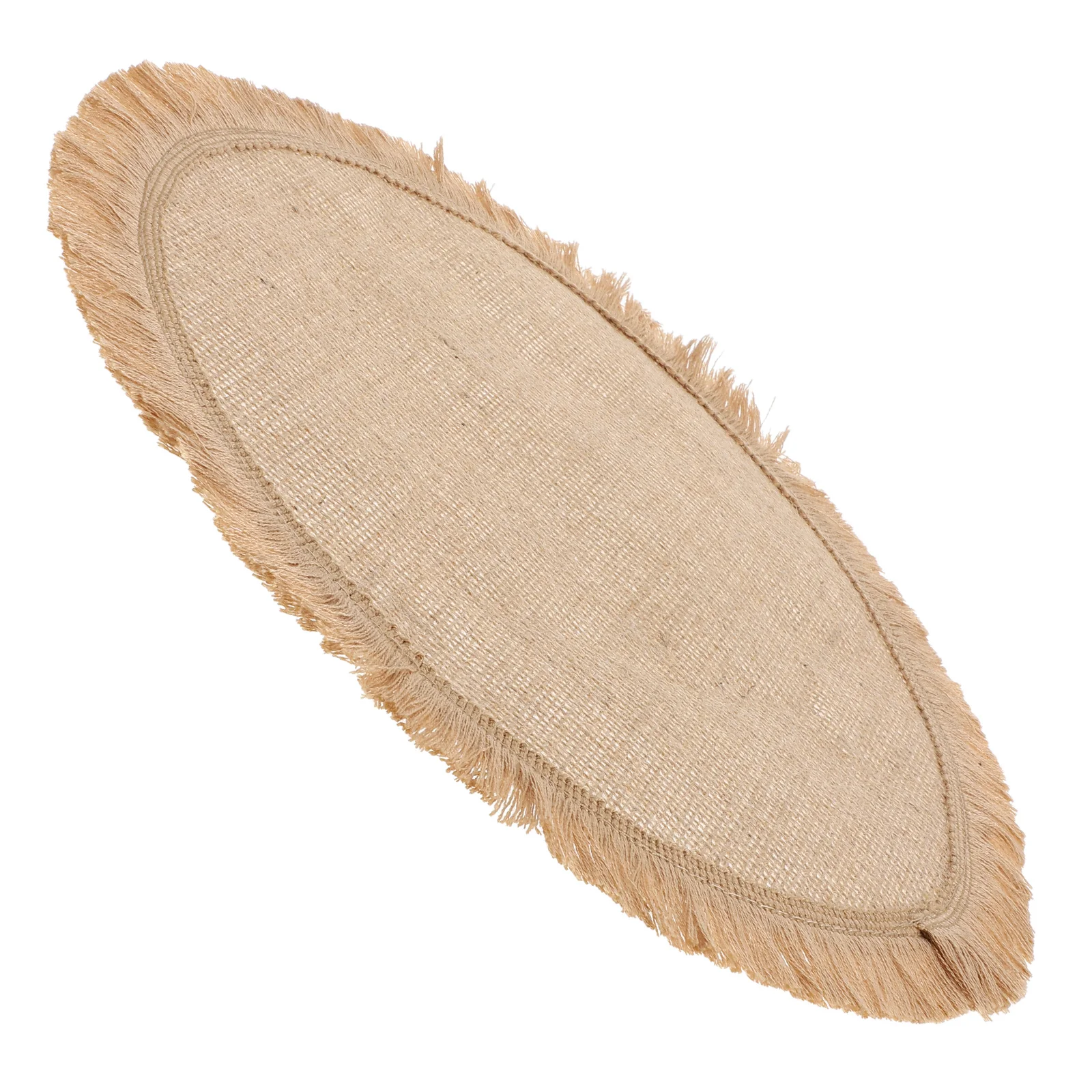 

Round Burlap Placemat Rustic Decorative Farmhouse Cup Holder Coaster Table Placemat for Restaurant Drinks Aesthetic Coasters