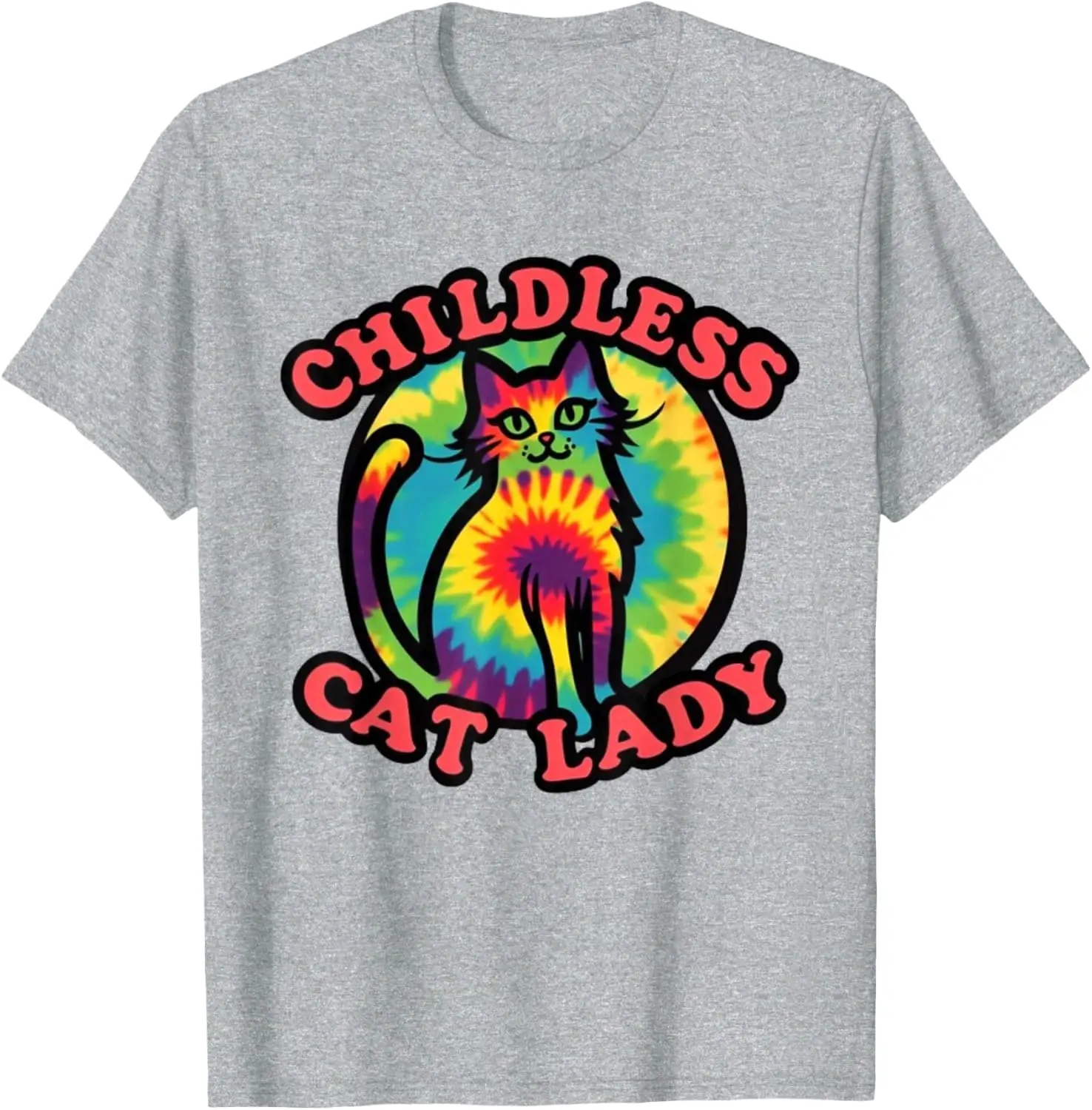 2024 Childless Cat Lady Is Voting Kamala Elect T-Shirt Unisex T-shirts For Men Women Summer Tees Cotton Luxury Brand